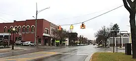 Downtown Milford along Main Street