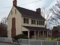 Miller–Claytor House (rear view), Lynchburg, Virginia, November 2008