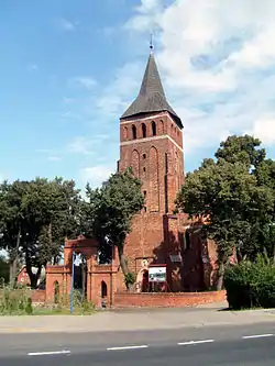 Saint Mary church in Miłobądz