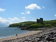 Minard Castle, Lispole, County Kerry.