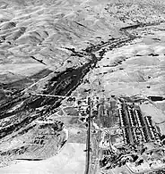 Railway route along the San Joaquin River.