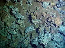 Minerals from hydrothermal vent