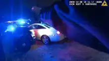 Minneapolis police officers fatally shot Dolal Idd, a 23-year old man, during a sting operations at a Holiday gas station in Minneapolis. Idd is driving the white vehicle. December 30, 2020.