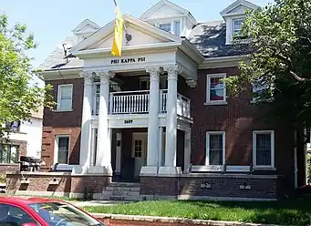 ΦΚΨ's Minnesota Beta Chapter (Georgian and Greek Revival)