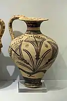 Floral Style ewer with papyrus, from  Palaikastro, 1500-1450 BC