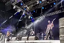 Misþyrming at the Party.San Metal Open Air 2017