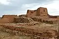 Pecos Pueblo in Pecos, New Mexico, one of a number of NRHP sites administered by the National Park Service