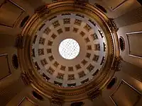 Old Mississippi State Capitol rotunda.