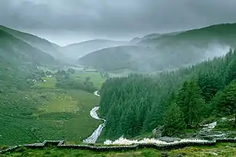 Mist on the waterfall