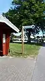 Ride-sharing bench in Freienwill