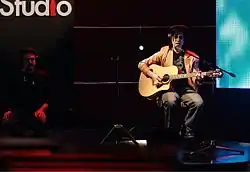 Two men performing at Coke Studio