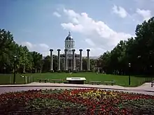 Jesse Hall and the Quad