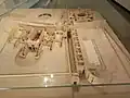 Model of Israel supreme court building