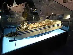 Image 96Miniature model from MS Estonia (from 1990s)