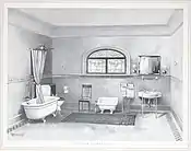 Illustration of a bathroom from 1903