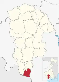 Location of Mohanpur