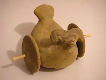 Toy cart from Mohenjo-daro