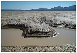 Aerial view of Coyote Dry Lake