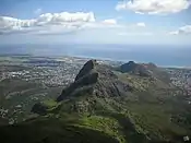 The Moka Range from the top of Le Pouce