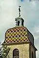 A square bell roof in France