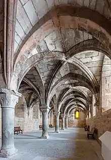 Monastery of Santa María de Huerta, cloister