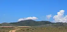 Monegre peak in Sierra de Nava Alta