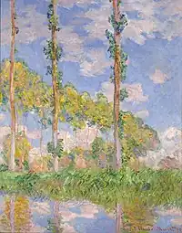 Poplars in the Sun, 1891, The National Museum of Western Art, Tokyo