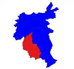 Location in Lashio district