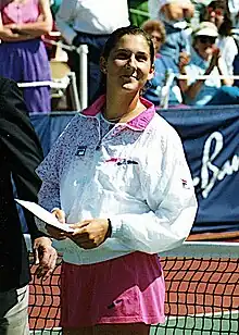 Monica Seles, won the most major titles as a teenager (8) in the Open Era.