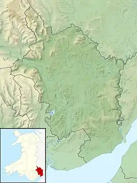 Tal-y-coed Court is located in Monmouthshire