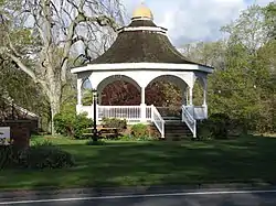 Gazebo in front of town hall