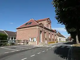 The town hall in Le Mont-Saint-Adrien