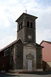 The church in Montchanin