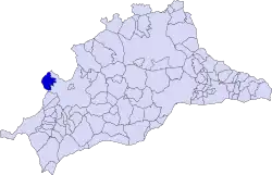 Municipal location in the Province of Málaga