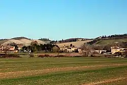 View of Ponte d'Arbia