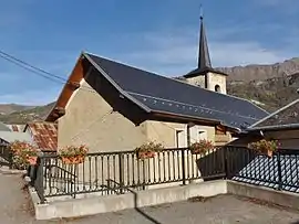 The church of Saint-Théodule, in Montgellafrey