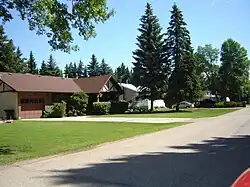 Street in Montgomery Place, Saskatoon