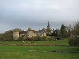 A general view of Montigny-sur-Canne