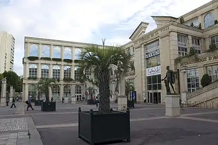 Antigone, Montpellier, France, by Ricardo Bofill, completed in 1992