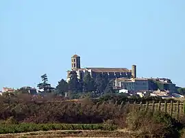 Church of St Vincent, given collegiate status in the 14th century