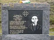 Monument to Thomas Patten, Dooega, Achill Island