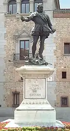 Monument to Álvaro de Bazán, 1891 (Madrid)