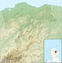 Thomshill is located in Moray