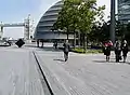 The Rill towards Tower Bridge, MoreLondon