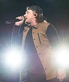 Singer Morgan Wallen