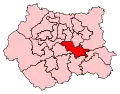 A small-to-medium-sized constituency in the north of the county.