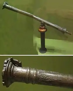 A Moro brass lantaka or swivel gun.