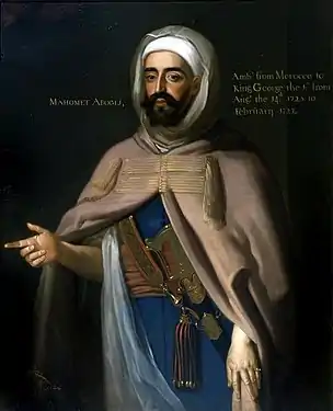 Ambassador Mohammed Ben Ali Abgali, 1725