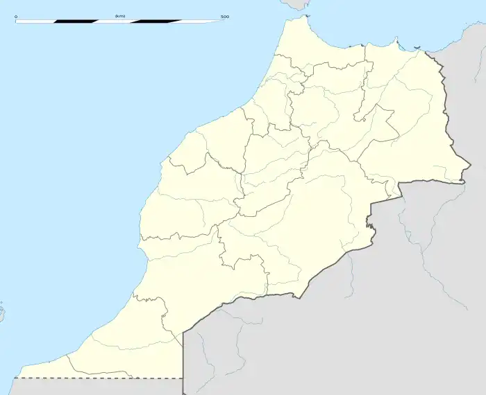 Tameslouht is located in Morocco