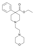 Chemical structure of morpheridine.